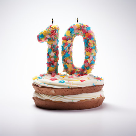 a cake burning on a wooden board, showcasing the artistic style of numerical complexity and transcendentalist themes. this visually stunning image captures the essence of vfxfriday with its softbox lighting and the creative touch of doug hyde. shot on kodak ektar 100 film, this contemporary candy-coated photograph is a true masterpiece. ai generatedの素材