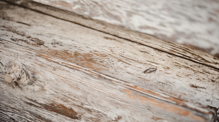 a crack in wood with a door stuck open, showcasing soft edges and blurred details. this tabletop photograph features a combination of white and orange hues, layered textures, and patterns in shades of gray and beige. the image is captured with selective focus, providing a visually captivating experience. enjoy the high-resolution quality of 32k uhd. ai generatedの素材