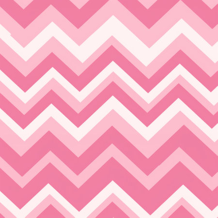 pink chevron fabric designed by joshuaslove on spoonflower. this custom fabric features a pattern-based painting style with a monochromatic color scheme. the tightly cropped compositions and simplified colors create a visually striking design. perfect for adding a pop of color and a touch of elegance to any project. ai generatedの素材