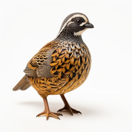 a plastic figurine, featuring orange and brown colors, is placed on a white background. this figurine resembles the style of realistic bird paintings, qajar art, woven-perforated designs, realistic hyperrealism, color photography pioneer, and germanic art. the overall effect is a dappled appearance that catches the eye. ai generatedの素材