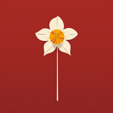 black and white flower design for the game of thrones, featuring simple and colorful illustrations in a minimal sculpture style. the design showcases light red and yellow accents, digitally enhanced to create a crisp and clean look. with realist detail, this historical illustration captures the essence of the game of thrones world. ai generatedの素材