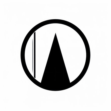 the huayria logo is a black and white design that embodies the hypermodernism style. it draws inspiration from adventurecore, black mountain college, and egyptian iconography. with a touch of low resolution and japanese-inspired imagery, the logo captures a unique blend of aesthetics. it also pays homage to the works progress administration (wpa) era. ai generatedの素材