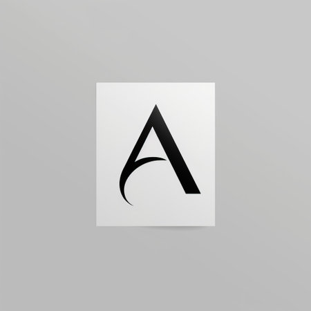 the black and white eps vector logo features stylization and slicing in the algeapunk style. the use of light and color is realistic, while the contemporary grotesque style adds a modern touch. the logo incorporates personal iconography and is designed for use on minimalist aluminum canvases. the overall effect is a sleek and minimalist design with a touch, ai generatedの素材