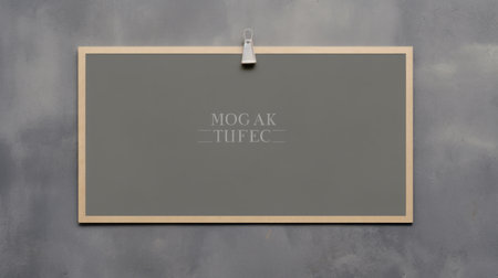 a paper poster collage featuring a white and grey wall background. the print mock-up showcases a unique blend of art styles, including tongan, algeapunk, dark gray and beige tones, mcdonaldpunk, wollensak 127mm f47 ektar, ottoman art, and textual elements. ai generatedの素材