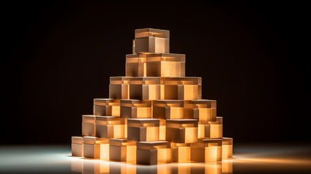 an insanely detailed and intricate building blocks isolated in a hyper maximalist and elegant composition. shot on a 25mm lens with ultra-realistic and intrincated details, the photo showcases dramatic lighting and soft volumetric effects. with a depth of field and tilt blur, the image captures the viewer's attention with its dynamic pose and super-detailed elements. this photography masterpiece is a true testament to the artの素材