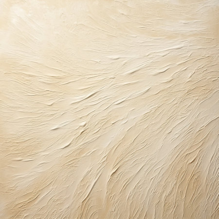 a pure beige, textured picture with higher visibility at the center. irregular and very faint patterns add depth and intrigue to this captivating artwork. the subtle variations in texture create a visually captivating experience, drawing the viewer's attention to the central focal point. ai generatedの素材