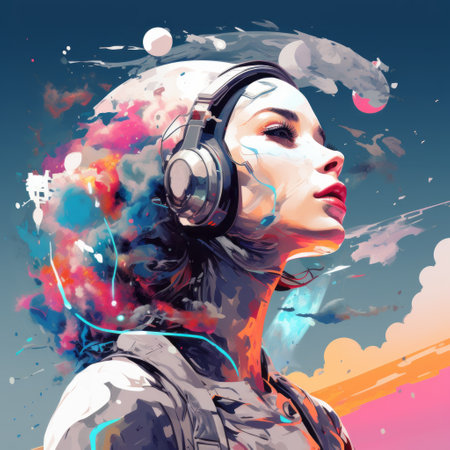 abstract illustration with a cinematic feel and intricate details, inspired by unsplash and national geographic styles. this high-definition (16k) artwork features a white background, created with a.i. technology for a visually stunning and modern look. ai generatedの素材
