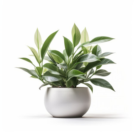 the plant rendering created with octane on a white background showcases realistic textures and vibrant colors, capturing the essence of nature. octane's rendering capabilities bring out the intricate details of the plant, making it appear lifelike and visually striking. this digital depiction seamlessly merges technology with nature for a captivating visual experience. ai generatedの素材