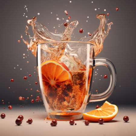 this cup rendering created with octane on a white background showcases realistic lighting and textures, achieving an authentic visual presentation. the 3d modeling captures the fine details of the cup design, highlighting its shape and surface reflections. this rendering exemplifies skillful execution and attention to detail in digital imaging. ai generatedの素材