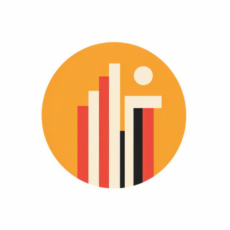 the photo features an orange and black circle, reminiscent of james gilleard's style. it showcases captivating skylines with bold, colorful lines, drawing inspiration from francis davis millet. the image exudes a bibliopunk vibe, with a combination of light white and orange tones. the overall effect is enhanced by a touch of grit and grain. ai generatedの素材