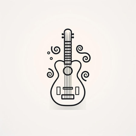 a coloring page for kids with a lineal icon of an organ drawing a line on a white background. this vector illustration by flaticon and dribbble showcases a crisp and pixel-perfect design in black and white. the minimalistic and simplistic design is in a kids cartoon style, perfect for coloring fun. ai generatedの素材
