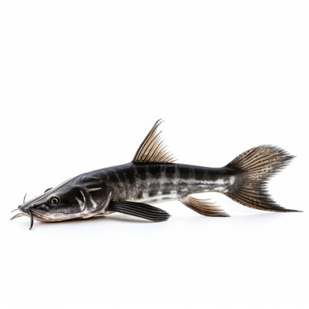 "highly detailed side view photo of a catfish, isolated on a white background. perfect for aquatic life enthusiasts and those in the seafood industry. inspection and identification made easy."

#catfish #sideview #photography #ultradetail #isolated #whitebackground #aquaticlife #seafoodindustry #inspection #identification, ai generatedの素材
