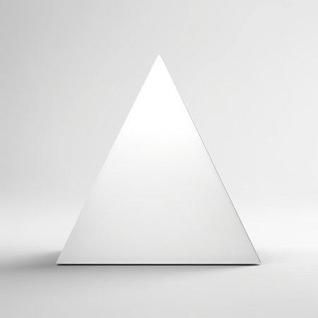 "pyramid-shaped lamp with a sleek, minimalist design, set against a crisp white background, creating a modern and stylish aesthetic."

keywords: pyramid-shaped lamp, minimalist design, white background, modern, stylish, aesthetic. ai generatedの素材