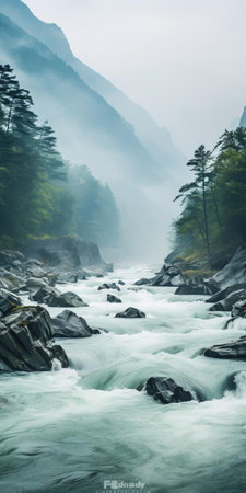 "rapids: plateau surrounded, smoke shrouded"

experience the thrill of rushing waters surrounded by breathtaking plateaus and enveloped in a mystical haze. this high-definition, wide shot of the rapids showcases the raw power and beauty of nature. ideal for those seeking adventure and tranquility. #rapids #plateau #nature #outdoors #adventure #tranquility, ai generatedの素材