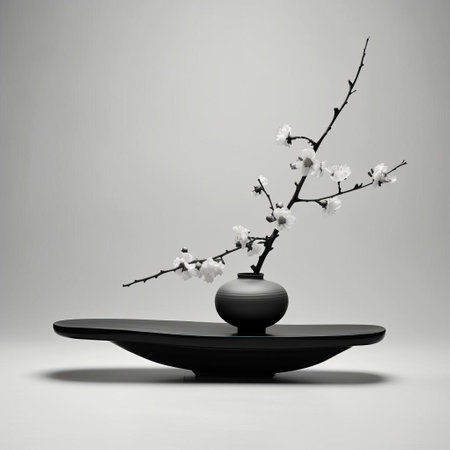 discover the beauty of minimalist ikebana, where less is more. our designs, exclusively in pure black and white, exude elegance and sophistication. experience the harmony of negative space and structural elements, creating a striking visual impact. perfect for modern interiors, these monochrome ikebana arrangements are a fusion of tradition and contemporary design. ai generatedの素材