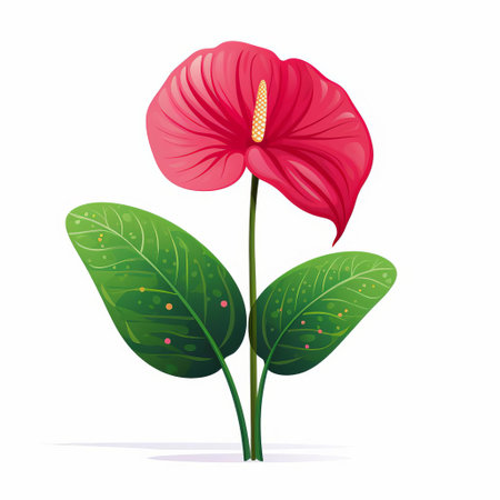 the anthurium silhouette vector is a flat, simple identification symbol on a white background. this minimalistic clipart is available in png and svg formats, making it versatile for various design projects. the sleek design of the anthurium silhouette adds a touch of elegance and sophistication to any creative endeavor. ai generatedの素材