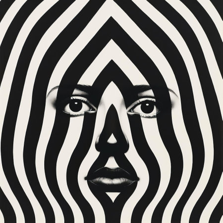 grainy black and white stencil of minimalist in the style of shigeo fukuda on 70s geometrical shapes. risography print. minimalist stencil, black and white, shigeo fukuda style, 70s geometrical shapes, risography print. ai generatedの素材