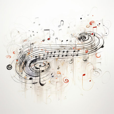 "discover abstract music artistry through a pencil doodle creation, featuring random lines and textures on a solid white background. a unique blend of visual and auditory elements, perfect for adding an artistic touch to any setting."

(keywords: abstract, music, artistry, pencil, doodle, lines, textures, solid white background, unique blend, visual, auditory elements, artistic), ai generatedの素材