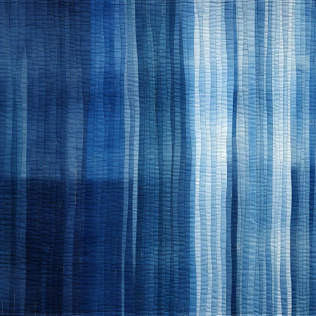 a mesmerizing blend of vibrant indigo hues forms an abstract art pattern in this photograph. layers of thick, viscous liquid resemble mountains sculpted by extreme waxing, revealing delicate wisps of wet mist trapped within. ai generatedの素材