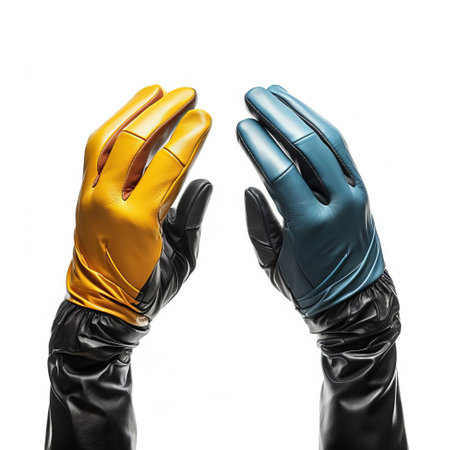 stunningly isolated gloves and leggings capture the essence of comfort and style in this award-winning studio photoshoot. expert color grading and soft shadows enhance the natural beauty of the fabrics, while precise focus stacking guarantees crystal clarity across every detail. this digital photograph is captured in stunning 8k resolution for unparalleled clarity and detail. ai generatedの素材