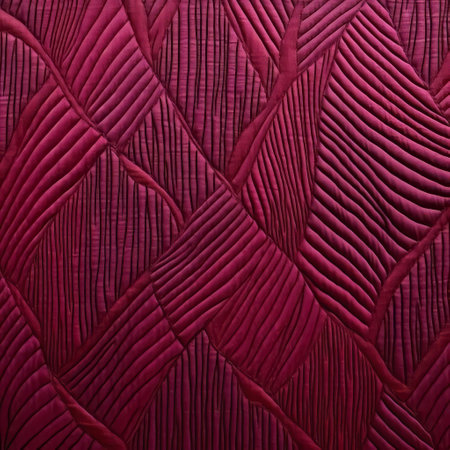 the maroon textile art features a stunning minimalist design, showcasing a subtle yet elegant blend of maroon hues, perfect for adding a touch of sophistication to any room's decor, while its simplicity ensures it complements a variety of interior styles, from modern to traditional. ai generatedの素材