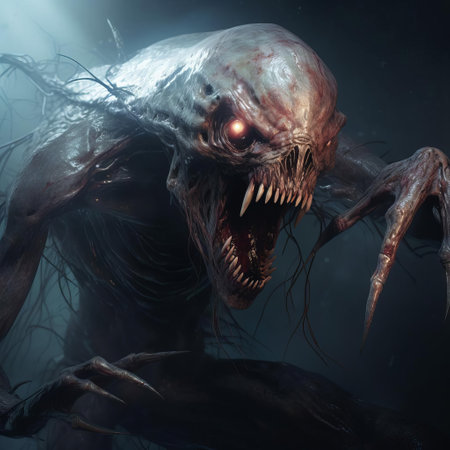 descend into the heart of horror with our latest creation, a sinister experiment that embodies the stuff of nightmares. this chilling creature, a fusion of lab-grown terror and dark imagination, is a masterwork of unsettling detail and macabre design. its twisted form and eerie presence are sure to send shivers down your spine, while its unsettling features and ghastly demeanor will leave you questioning theの素材