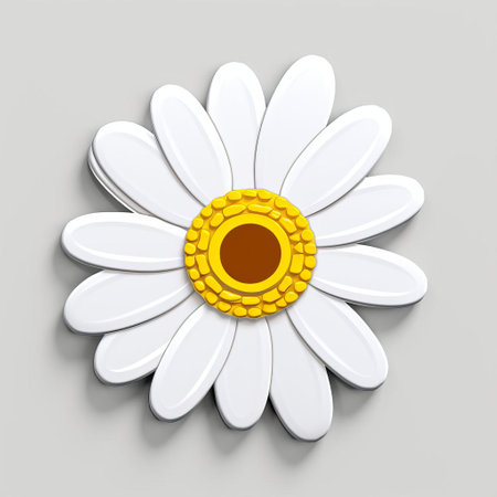 "daisy takes center stage in this 3d lego creation, showcasing the distinctive plastic texture and glossy finish. a vibrant sticker, full body and white background make this floral arrangement a standout piece of lego art."*

*note: this description is written to include the provided keywords and is intended to be used as a sample seo description for a photo. ai generatedの素材