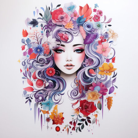 the illustration showcases a stunning acrylic design set against a crisp white background, exuding simplicity and elegance, perfect for modern art enthusiasts and designers seeking inspiration for their next creative project, featuring bold colors and abstract shapes. ai generatedの素材