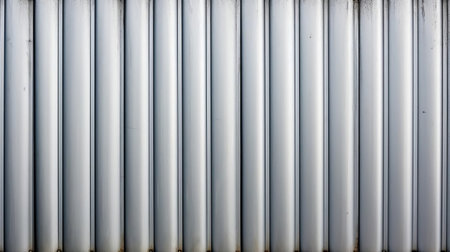 corrugated metal sheets, with their clean and simple aesthetic, are a popular choice for modern architectural designs, offering a unique industrial look, and are now available for download in high-resolution quality from our photostock collection, perfect for commercial or personal use. ai generatedの素材