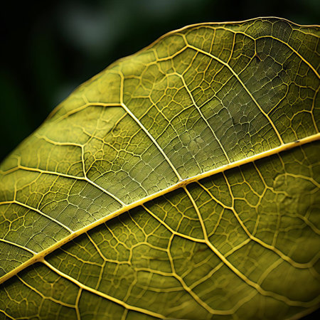 the black-eyed susan leaf, with its delicate organic contours, is showcased in stunning detail in this ultra-high-definition image, evoking a sense of tactile connection to nature, perfect for national geographic-style photography enthusiasts and environmentalists alike, celebrating the beauty of the natural world. ai generatedの素材