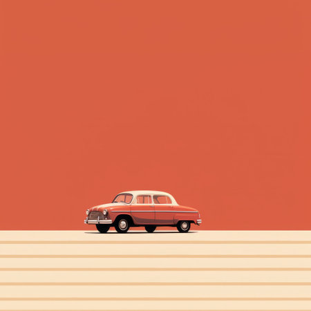 a vintage-style jet airliner is majestically set against a bold red background, reminiscent of the iconic baroque style of annibale carracci, featuring clean and simple designs inspired by the cinquecento era, with a modern twist by alessandro gottardo, beautifully colorized in light white and light orange hues, evoking classic ad posters. ai generatedの素材