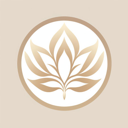 the vodyanoy icon, a mystical slavic water spirit, is beautifully depicted in a minimalist design on a clean white background, showcasing a beige-colored pattern that exudes elegance and sophistication, perfect for those who appreciate subtle yet striking visual elements in their digital products. ai generatedの素材