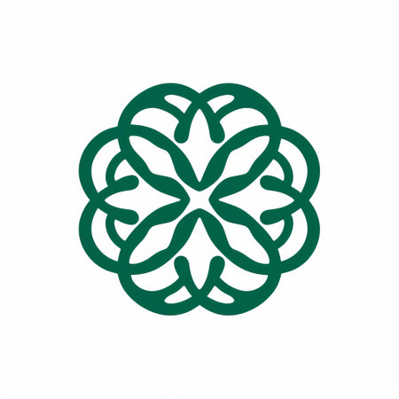 the vodyanoy icon, a mythical slavic water spirit, is beautifully depicted in a stunning green and white minimalist design, set against a crisp white background, evoking a sense of serenity and mystique, perfect for fans of slavic mythology and lovers of simple, yet striking, graphic art. ai generatedの素材
