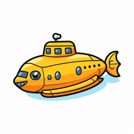 the submarine svg, a meticulously crafted digital illustration, is available as a clipart design, perfect for cricut and silhouette cutting machines, featuring a detailed submarine image on a transparent or white background, ideal for diy crafts, decals, and nautical-themed projects. ai generatedの素材