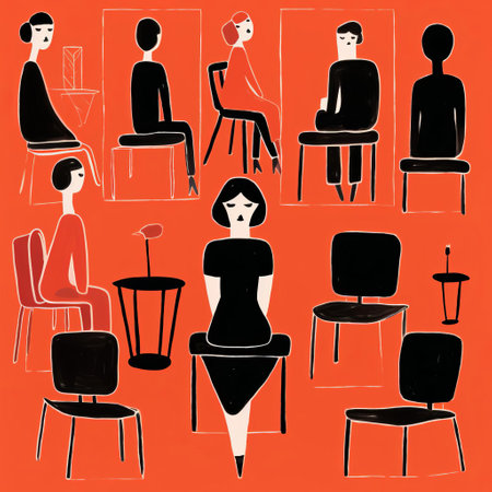 the woman in this vibrant illustration by jean jullien embodies the essence of fauvism art style, characterized by bold brushstrokes and vivid colors, evoking a sense of freedom and spontaneity, reminiscent of the early 20th-century art movement pioneered by henri matisse and andre derain. ai generatedの素材