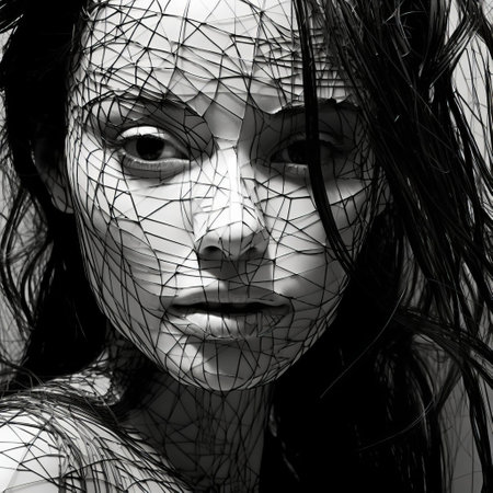 the wire fox terrier, a small-sized dog breed, is showcased in this unique photograph, featuring a distinctive wirey coat pattern and a quirky, retro aesthetic, reminiscent of a bad photocopy, with visible lines and distortions, adding a touch of nostalgia and whimsy to the overall image. ai generatedの素材