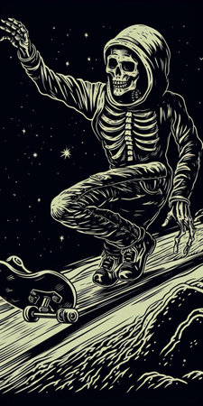 the vintage-inspired linocut style vector illustration features intricate details, reminiscent of traditional printmaking techniques, with bold lines, geometric shapes, and ornate patterns, evoking a sense of nostalgia and classic elegance, perfect for design projects requiring a touch of retro charm and sophistication. ai generatedの素材