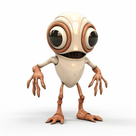 the cyclops, a mythical one-eyed giant from ancient greek mythology, is depicted in stunning 3d rendering, showcasing its powerful full-body physique against a crisp white isolated background, perfect for fantasy and mythology enthusiasts, 3d modeling, and graphic design projects. ai generatedの素材