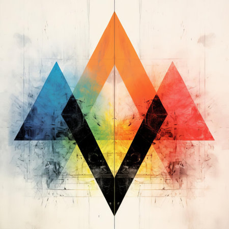 this contemporary modern art piece, crafted by artists lizzo and lizzo, showcases a symmetrical, hand-painted, experimental design, blending nordic graphic elements with a minimalist x-ray effect, reminiscent of classic etching art, featuring distressed design elements and a predominantly nordic colour palette, evoking a sense of modernity and sophistication. ai generatedの素材