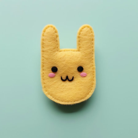 the adlet, a mythical creature from inuit mythology, is meticulously crafted from felt and posed against a solid color background, showcasing its realistic features and intricate details, making it a charming addition to any fantasy or mythology-inspired collection or decor. ai generatedの素材