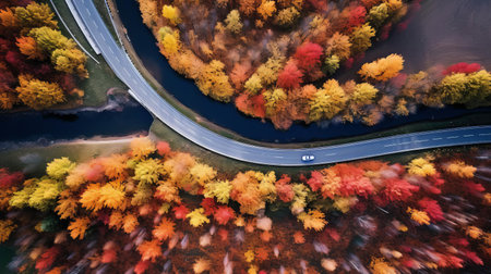 november landscapes unfold majestically in this breathtaking photograph, where fresh greenery meets vibrant blooming flowers, amidst a kaleidoscope of colorful hues, all set against a serene white november backdrop, showcasing the photographer's exceptional skill in capturing nature's beauty. ai generatedの素材