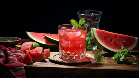 tequila bottles stand out against a crisp white backdrop, evoking the perfect refreshing drink for a summer picnic, outdoor gathering, or backyard bbq, with the vibrant spirit's warm tones and sleek glassware radiating a sense of fun and relaxation on a sunny day. ai generatedの素材