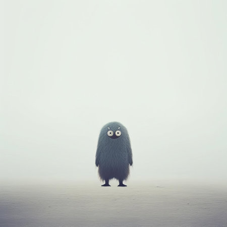 the monster stands majestically in this stunning example of japanese minimalism photography, shot in breathtaking 32k resolution, capturing its full body in eerie silence, evoking a sense of mystery and wonder, perfect for fans of dark, atmospheric, and hauntingly beautiful art. ai generatedの素材