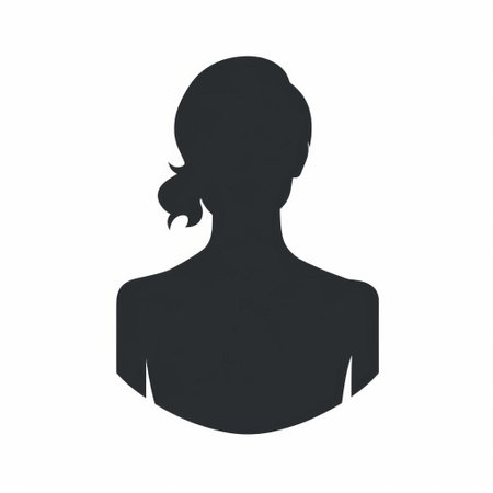the woman silhouette, set against a pristine white background, is a stunning example of minimalistic design, perfect for use as a flat identification symbol in various digital projects, featuring a simple yet striking gray female figure, available as a versatile png or svg clipart. ai generatedの素材