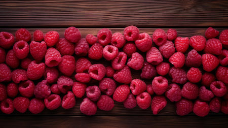 raspberry wood planks form a stunning background in this ultra-high-resolution 8k photo, showcasing the natural beauty of the wood's intricate grain patterns and warm, rich tones, perfect for designers and creatives seeking realistic textures for their projects. ai generatedの素材