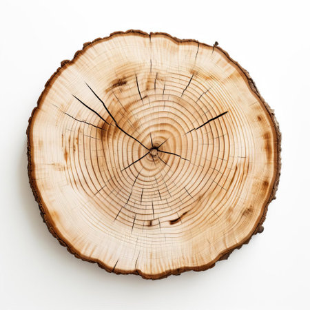 wood planks, arranged in a simplistic yet visually appealing composition, stand out against a pristine white background, showcasing the natural beauty of the material and its unique textures, perfect for interior design inspiration or rustic home decor ideas. ai generatedの素材