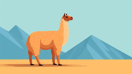 the capybara, a large rodent native to south america, is showcased against a clean and simple minimalist background, highlighting its unique features and natural beauty, perfect for wildlife enthusiasts and nature lovers who appreciate the serenity of the animal kingdom. ai generatedの素材