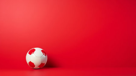 a white ball sits isolated on a solid colored background, providing ample copy space for text or design elements, making it an ideal stock photo for advertisements, product promotions, and graphic designs that require a clean and minimalist aesthetic. ai generatedの素材