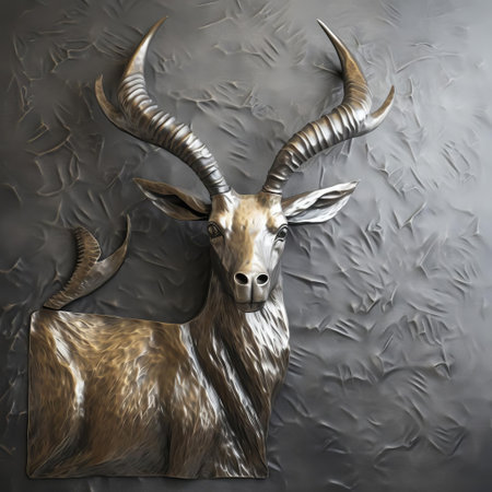 the imperfect chamois brushed metal flat surface, with its subtle scratches and gentle sheen, adds a touch of industrial chic to any interior design, perfect for modern homes and offices seeking a unique blend of functionality and style, evoking a sense of rugged sophistication and understated elegance. ai generatedの素材