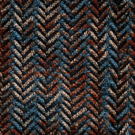 the tweed fabric features a stunning 3d seamless pattern, showcasing a mesmerizing blend of earthy tones and subtle textures, perfect for adding a touch of sophistication to any digital design, from fashion to home decor, and ideal for use as a repeating background or upholstery material. ai generatedの素材